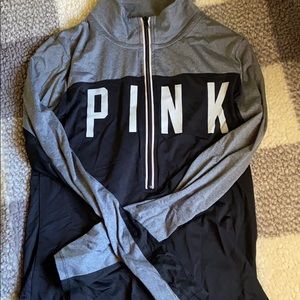 PINK half zip